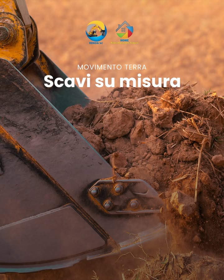 Ogni intervento inizia dal terreno
Che si tratti di opere civili,