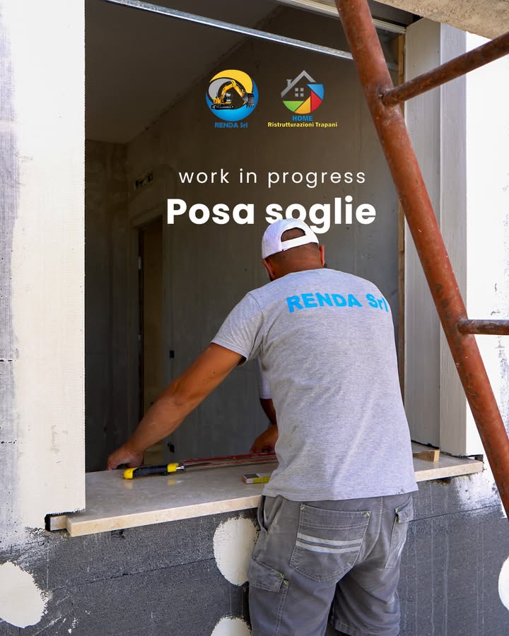 Work in progress — villetta a Paceco 🛠️
In questo cantiere